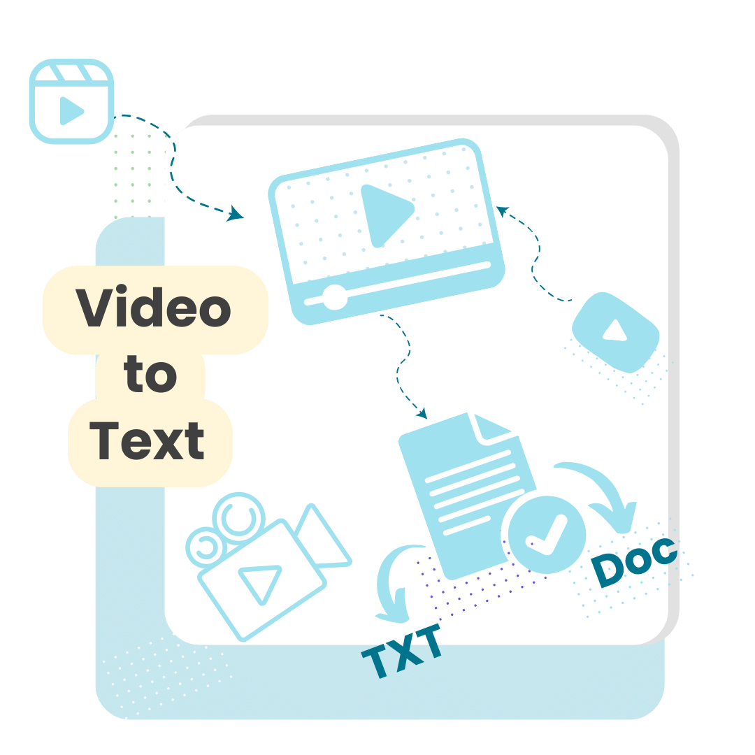 convert video to text ai transcription 