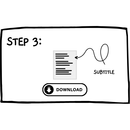 how to generate subtitles using scribebuddy, step 3 - download subtitles