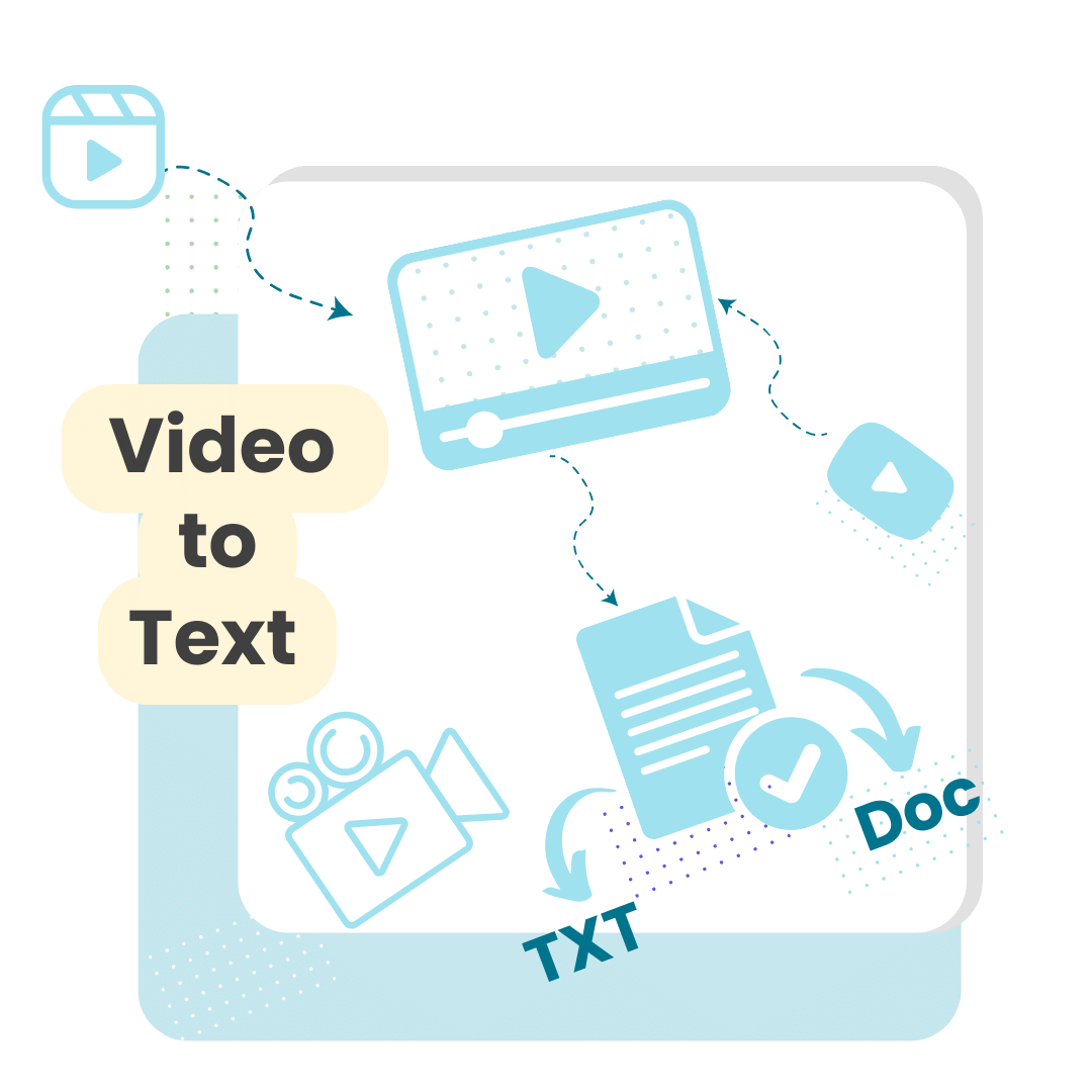 convert video to text ai transcription